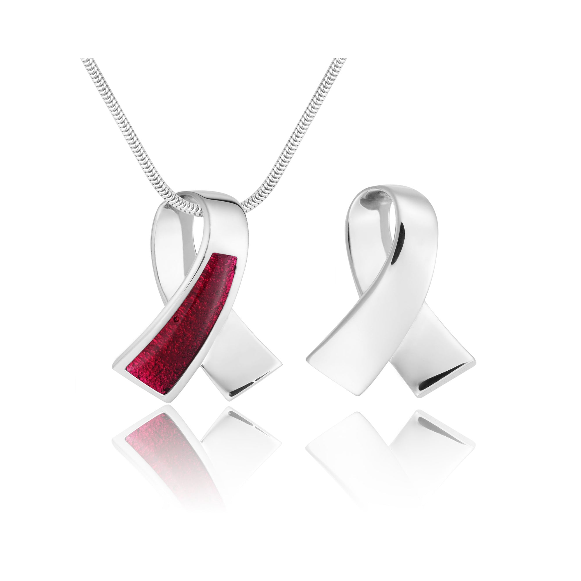 Cancer Awareness Ribbon Charm | Choose Hope